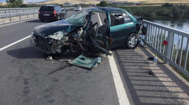 Kayseri-Ankara karayolunda trafik kazası: 4 yaralı