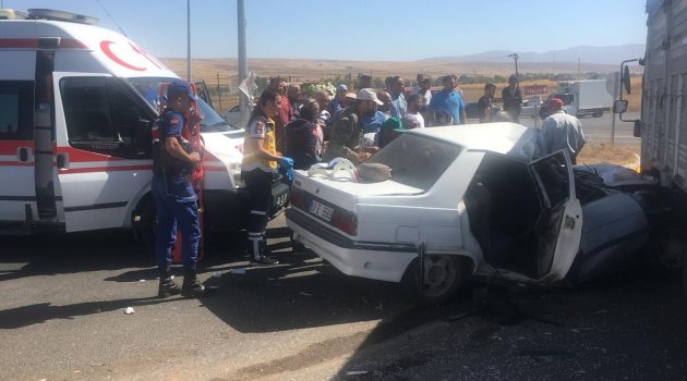 Kayseri'de trafik kazası: 1 ölü, 5 yaralı
