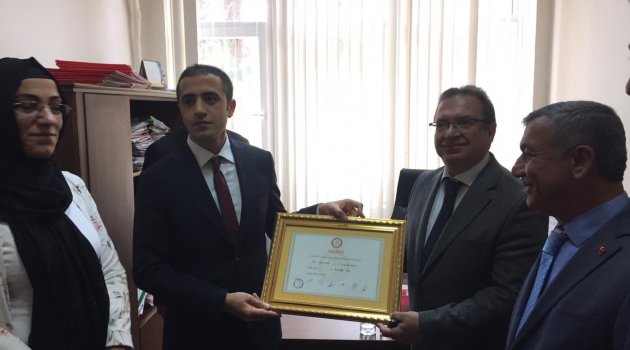 Kazgan mazbatasını aldı