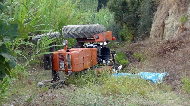 Kırıkkale'de traktörün altında kalan şahıs öldü