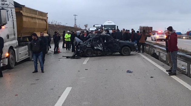 Kırıkkale'de trafik kazası: 1 ölü 1 yaralı