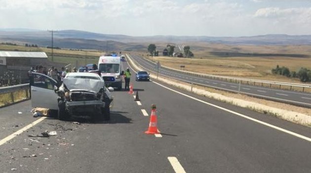 Kırşehir'de trafik azası: 1 ölü, 3 yaralı