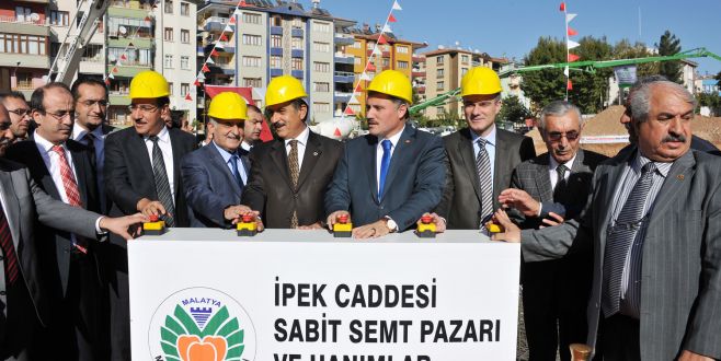 Kültür Merkezi ve Semt Pazarının Temeli Atıldı