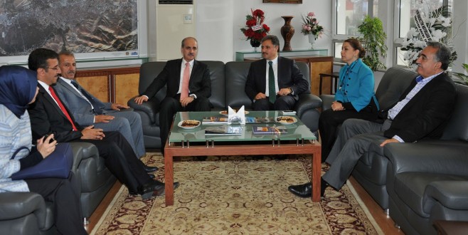  KURTULMUŞ'TAN BAŞKAN ÇAKIR'A ZİYARET