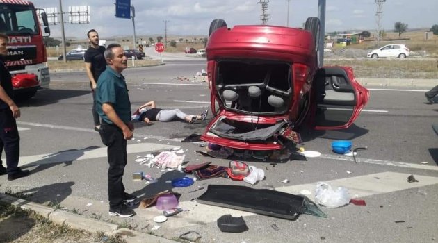 Kütahya'da trafik kazası: 7 yaralı