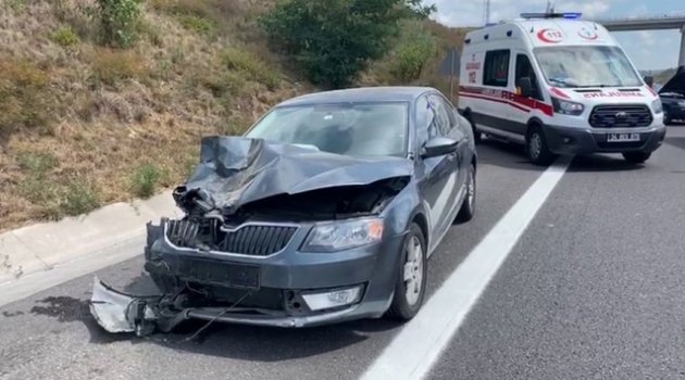 Kuzey Marmara Otoyolu'nda kaza: 1 ölü 2'si çocuk 4 yaralı