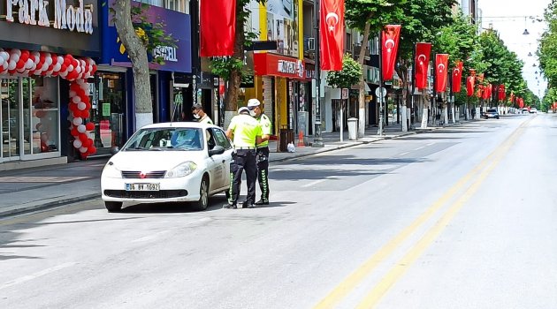 Cadde ve sokaklarda LGS sessizliği!