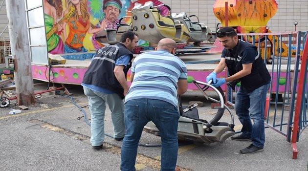 Lunaparkta akıl almaz kaza!