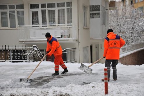 Malatya Belediyesi'nin Karla Sınavı !