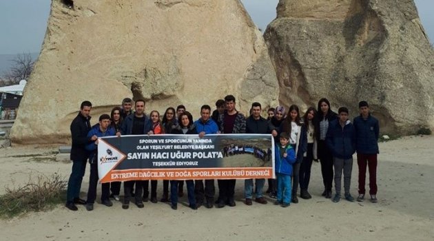 Malatya Ekstrem Dağcılık ve Doğa Sporları Kulübü Derneği'nin Kapadokya gezisi