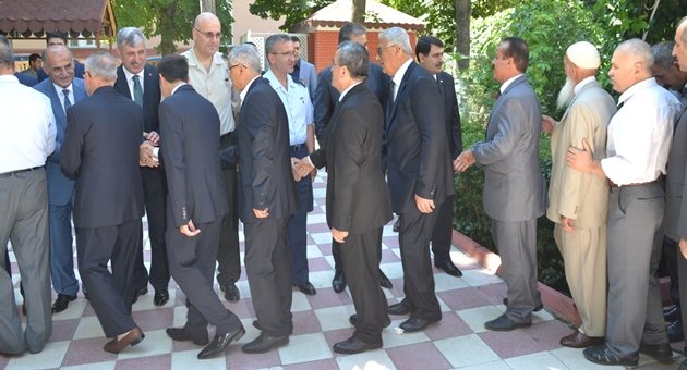 Malatya protokolü bayramlaştı !