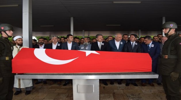 Malatya şehidini uğurladı