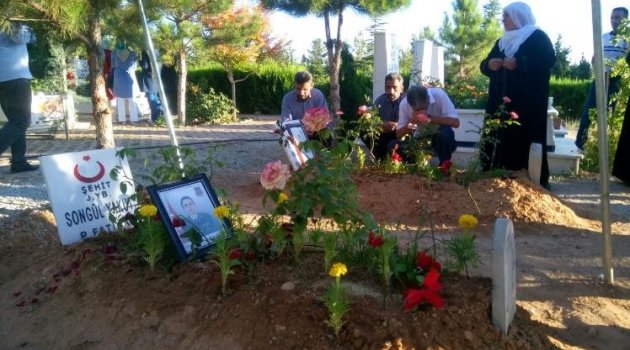 Malatya'da şehitlik ziyareti