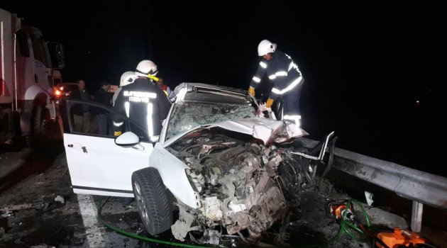 Malatya'da feci kaza: 1 ölü
