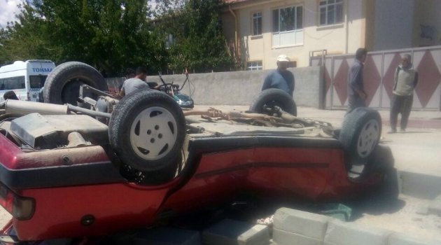 Malatya'da Otomobil Takla Attı: 4 Yaralı