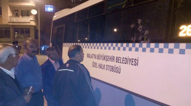 Halk otobüsüne silahlı saldırı