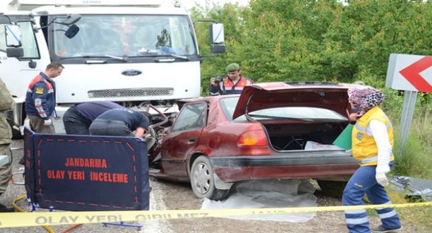 MALATYA'DA TRAFİK KAZASI: 2 ÖLÜ