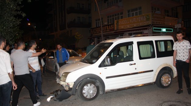 Manavgat'ta zincirleme trafik kazası: 1 yaralı