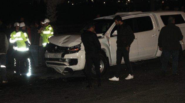 Mardin'de trafik kazası: 2'si polis 7 yaralı