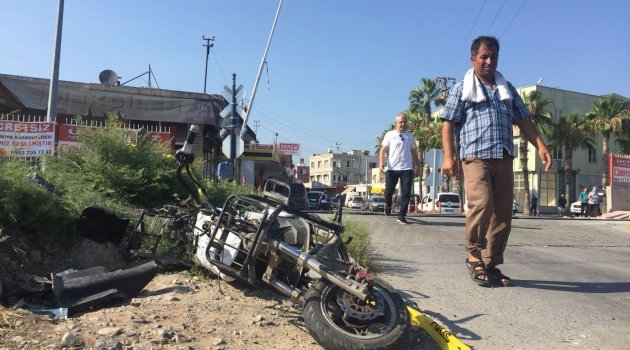 Mersin'de tren kazası: 1 ölü, 1 yaralı