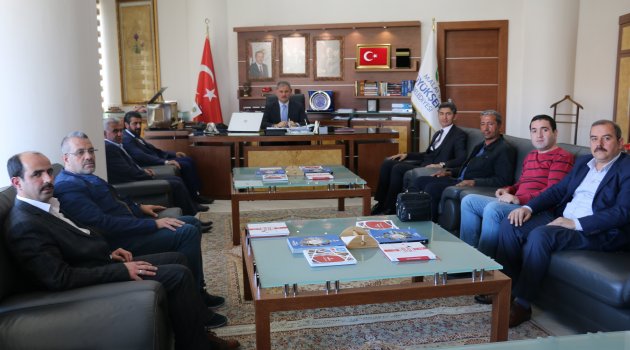 MESOB Başkan adayı Cavlak'tan Başkan Çakır'a ziyaret