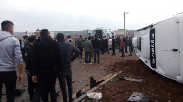 Midyat'ta trafik kazası: 2'si ağır 4 yaralı