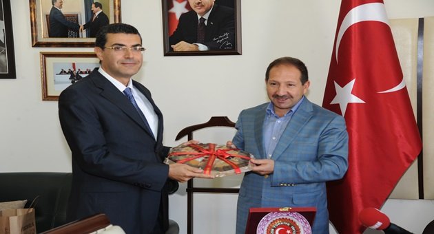 Milletvekili Öz,KKTC Elçisini Kabul Etti
