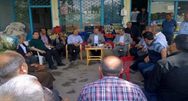 MİLLETVEKİLİ ŞAHİN, AKÇADAĞ'I ZİYARET ETTİ