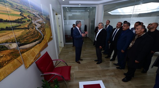 Milletvekili Şahin'den Başkan Polat'a Ziyaret