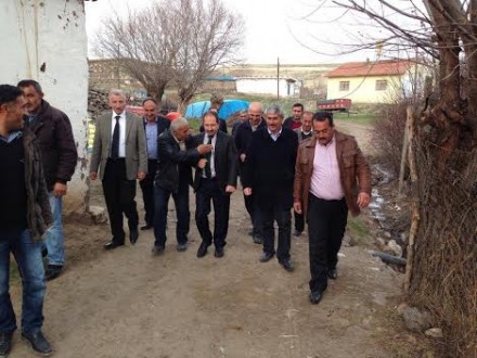 MİLLLETVEKİLİ ÖZ,ARGUVAN İLÇESİNİ ZİYARET ETTİ