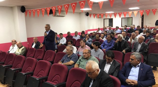 Muhtarlar sorunları dile getirdi
