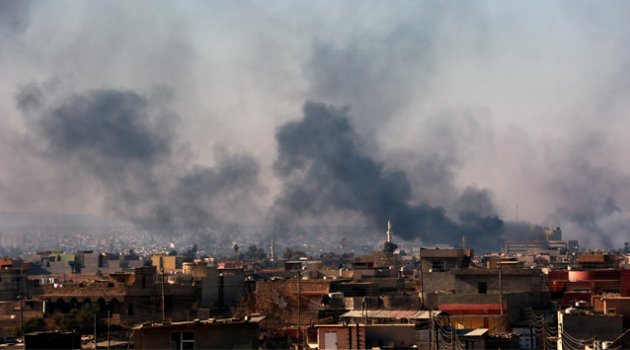 Musul'da intihar ve hava saldırıları: 35 ölü, 64 yaralı