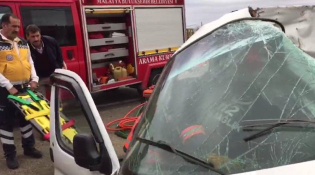 Otomobil takla attı: 1 yaralı