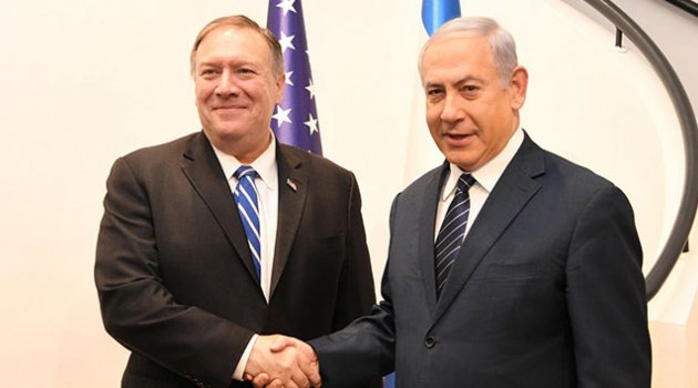 Pompeo Netanyahu ile görüştü