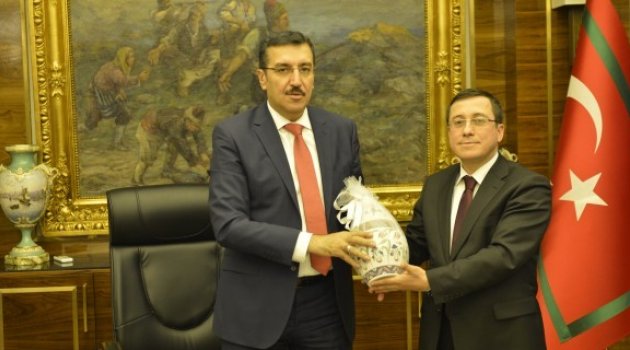 Prof. Dr Kızılay, Bakan Tüfenkci'yi Ziyaret Etti