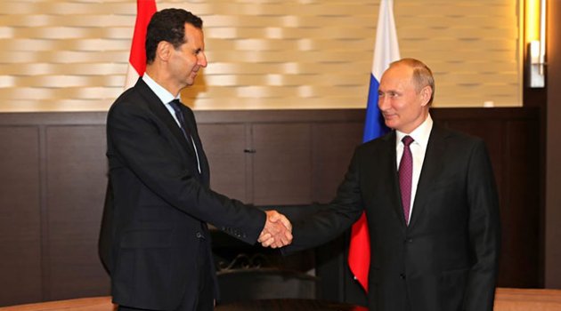 Putin ve Esad Suriye'yi görüştü
