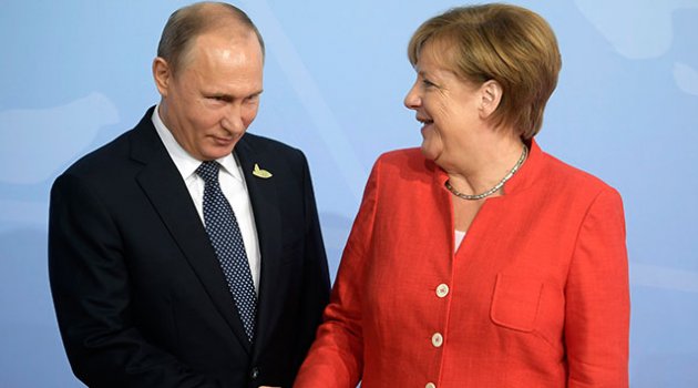 Putin ve Merkel, İran nükleer krizini görüştü