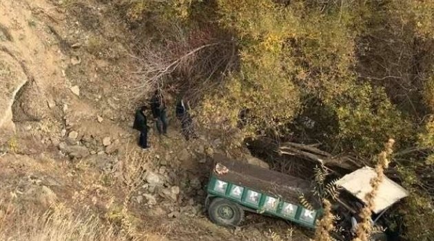 Pütürge'de traktör kazası: 1 ölü