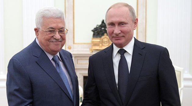 Rusya Devlet Başkanı Putin, Filistin Devlet Başkanı Abbas ile görüştü