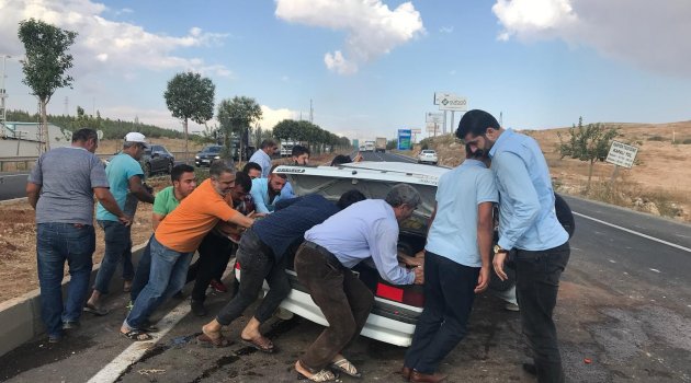 Şanlıurfa'da trafik kazası:4 yaralı