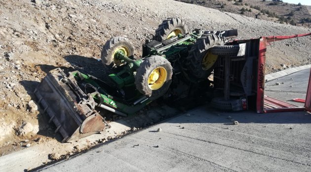 Sarıkamış'ta trafik kazası: 1 ölü 1 yaralı