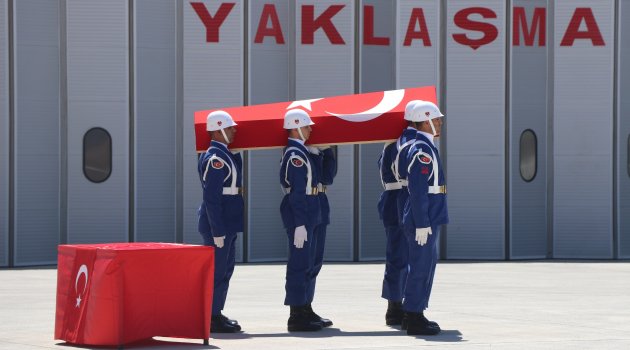 Şehit uzman çavuş memleketine uğurlandı