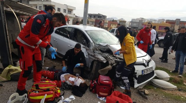 Siirt'te trafik kazası: 5 yaralı