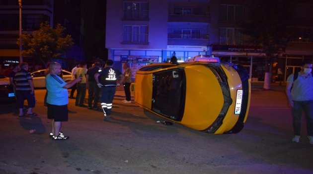 Sivas Caddesi'nde trafik kazası!