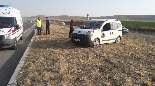 Sivas'ta trafik kazası: 7 yaralı
