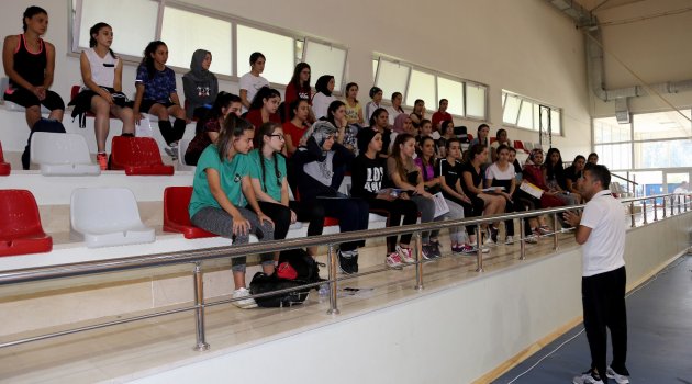 Spor Bilimleri Fakültesine girmek için ter döktüler