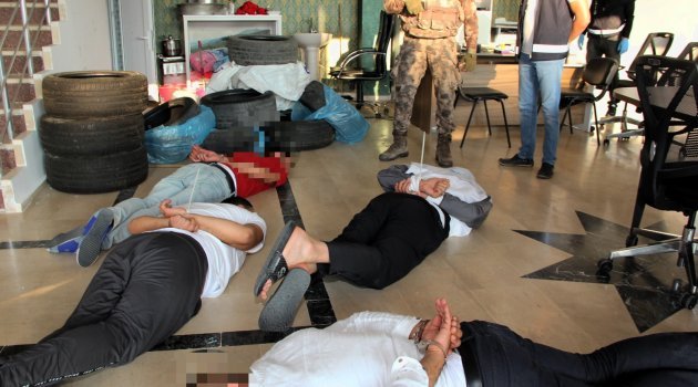 Suç örgütüne 10 tutuklama