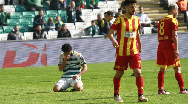 Süper Lig: Bursaspor: 0 - Evkur Yeni Malatyaspor: 0 (İlk yarı)