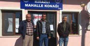 10 haneli köyde 3 muhtar adayı kıyasıya yarıştı