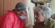 113 yaşında koronayı yendi
